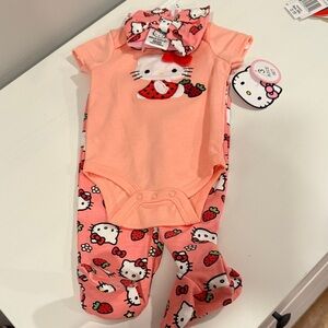Hello Kitty Rose 3 Piece Set